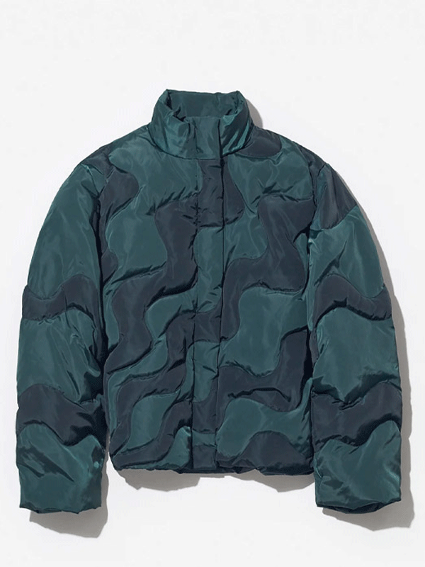 Womens Green Hokusai Jacket