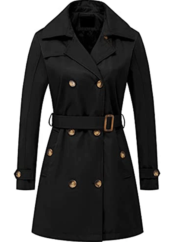 Women’s Double Breasted Trench Coat