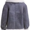 Winter B3 Aviator Gray Shearling Jacket