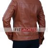 Womens Brown Leather Jacket