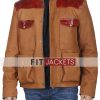 Brown Moto Leather Jacket