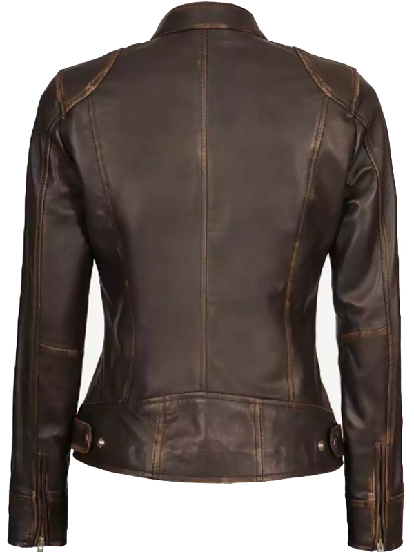 Leather Dark Brown Jacket