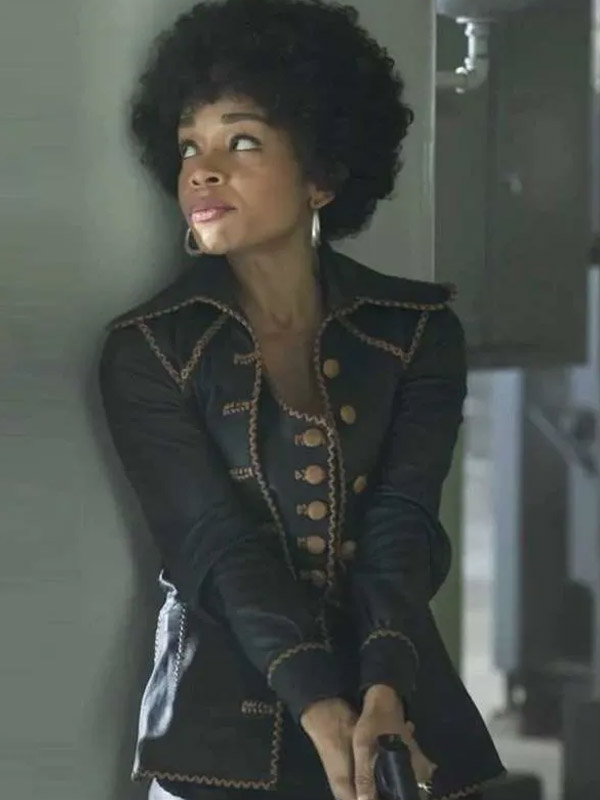 TV Series Duster 2025 Rachel Hilson Black Jacket