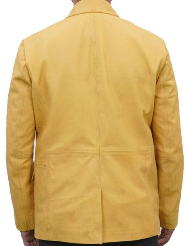 Genuine Leather Blazer