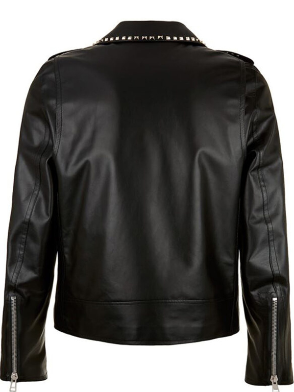 mens studded motorcycle jacket