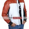 Mens Bomber Motorcycle Leather Jacket