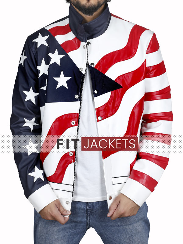 American Flag US Flag Color Jacket