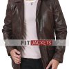 Dark Brown Leather Jacket