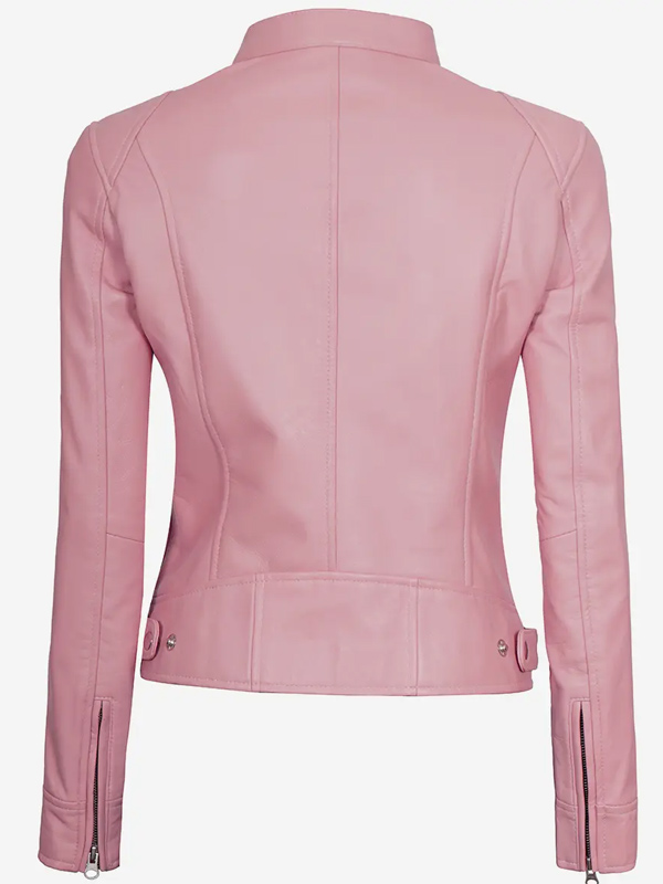 Pink Moto Jacket