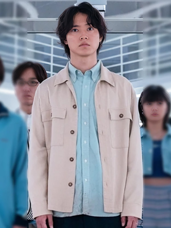 Alice in Borderland 2025 Ryohei Arisu Beige Jacket