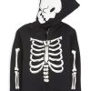 Shop Skeleton Zip up Hoodie