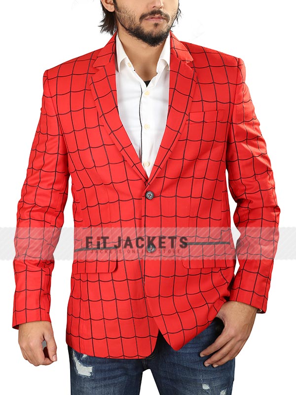 Spiderman Tom Holland Red Coat