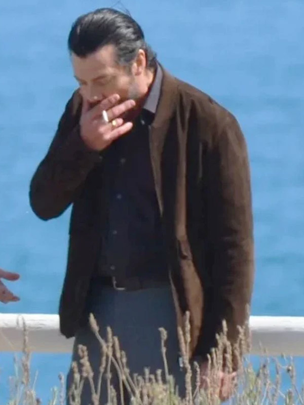 Two Graves S01 Álvaro Morte Brown Bomber Jacket