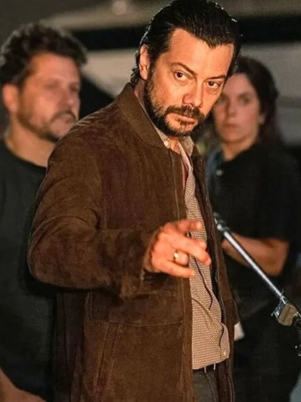 Two Graves 2025 Rafael Salazar Brown Suede Leather Jacket