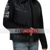 Womens Quilted Stylish Black Leather Jacket