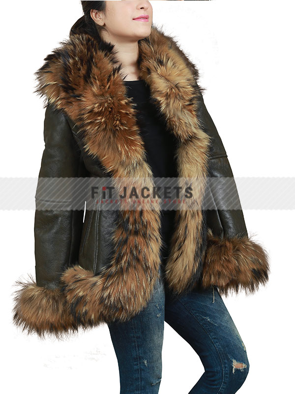 Fur Leather Jacket