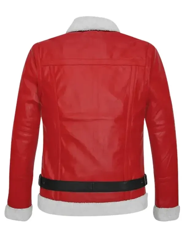 Red Shearling Jacket
