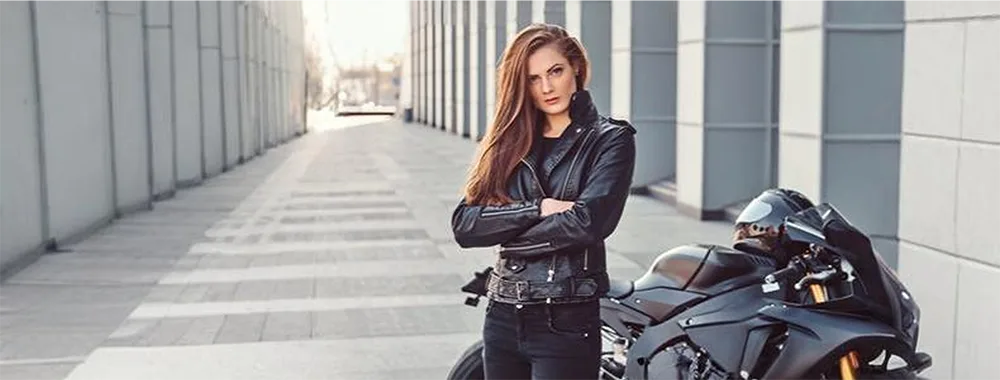 Women Biker Jacket