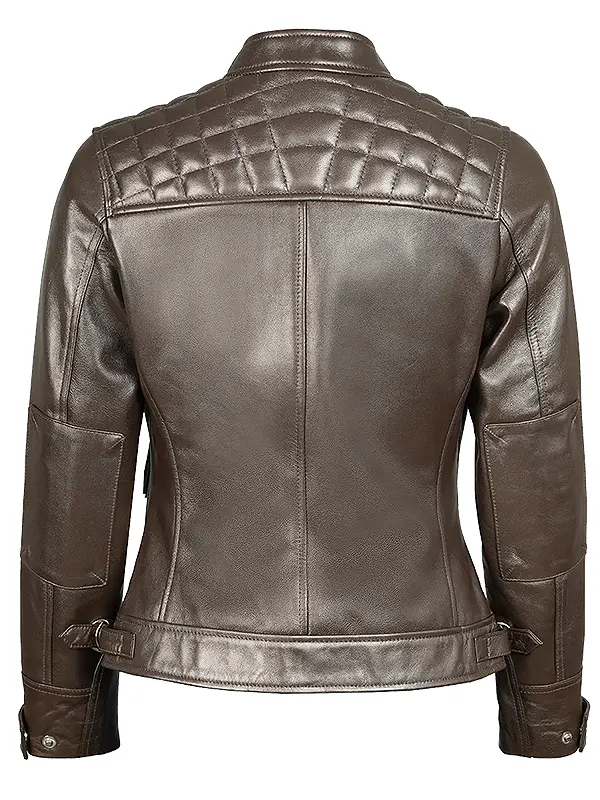 Womens Motorcycle Leather Jacket